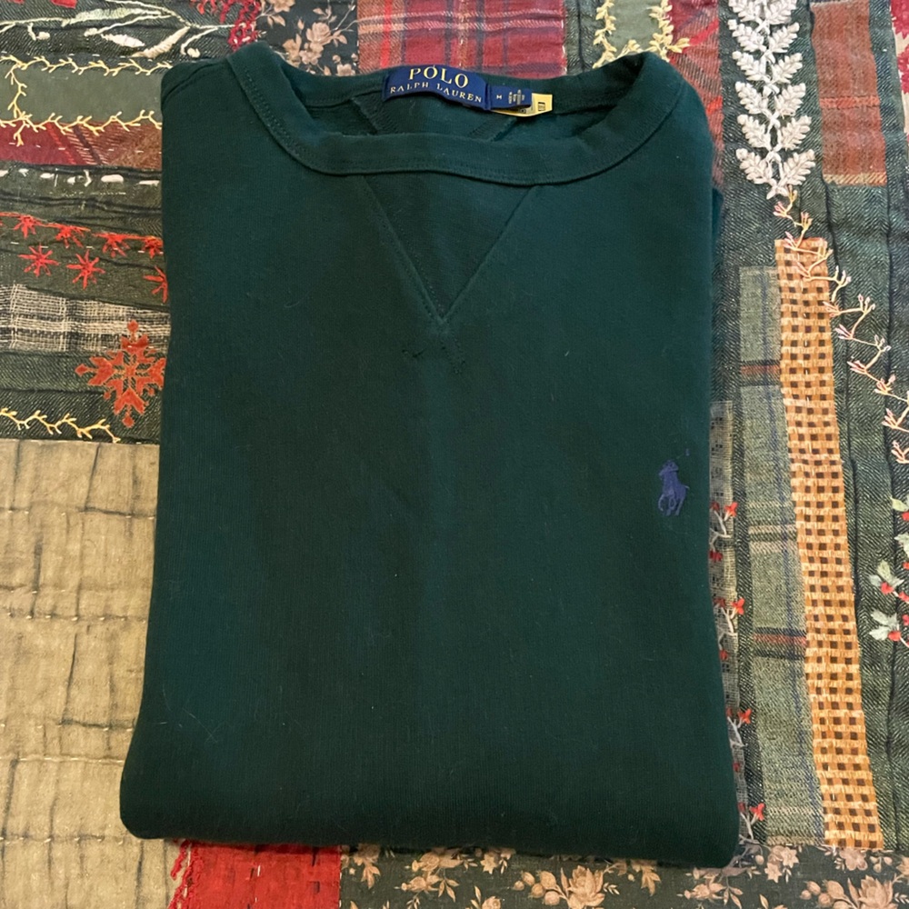 Ralph Lauren Dark Green Polo Sweatshirt